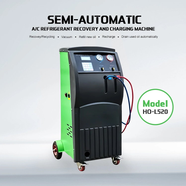 Official Factory OEM Autool All Car Machine Refrigerant Recovery A/C Recovery & Charging Filling Machine